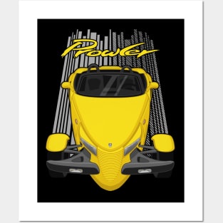 Plymouth Prowler - Yellow Posters and Art